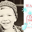 Warmest Wishes with Mittens & Snowflakes Printable Photo Holiday Card